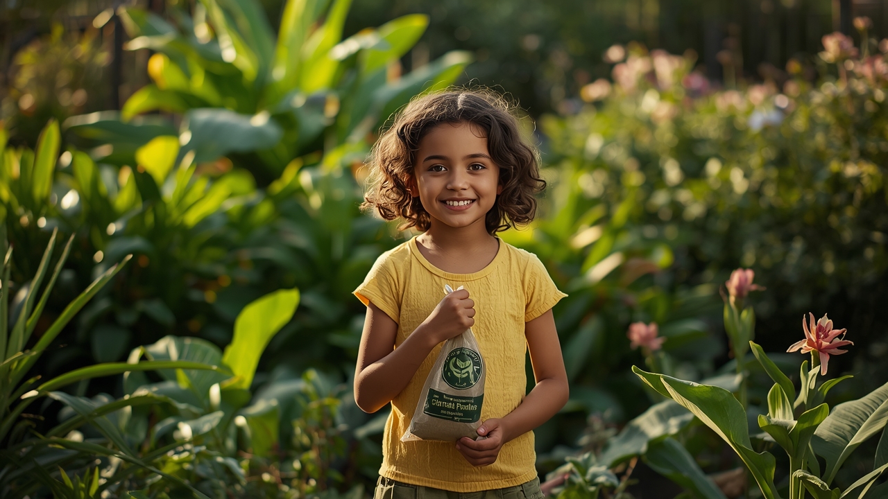 Student creates eco-friendly mulch from school waste