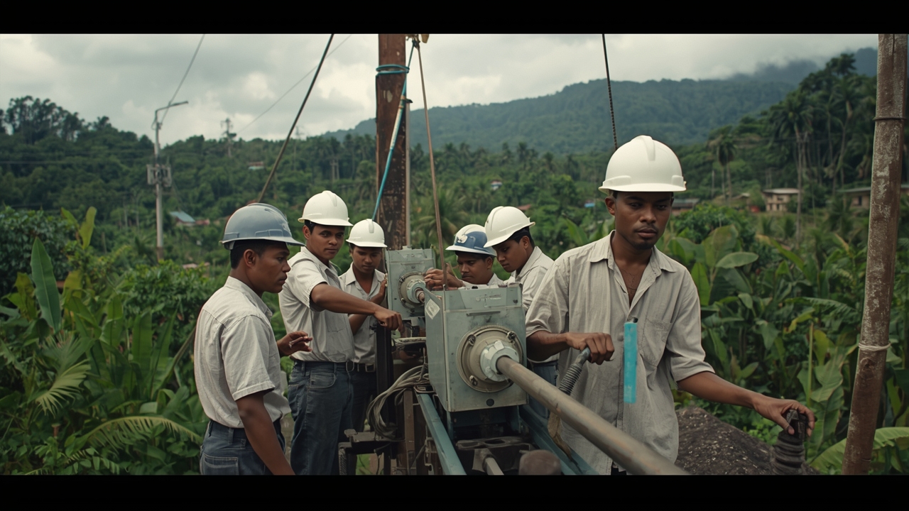 LUMA crews work to improve grid reliability in Puerto Rico municipalities.
