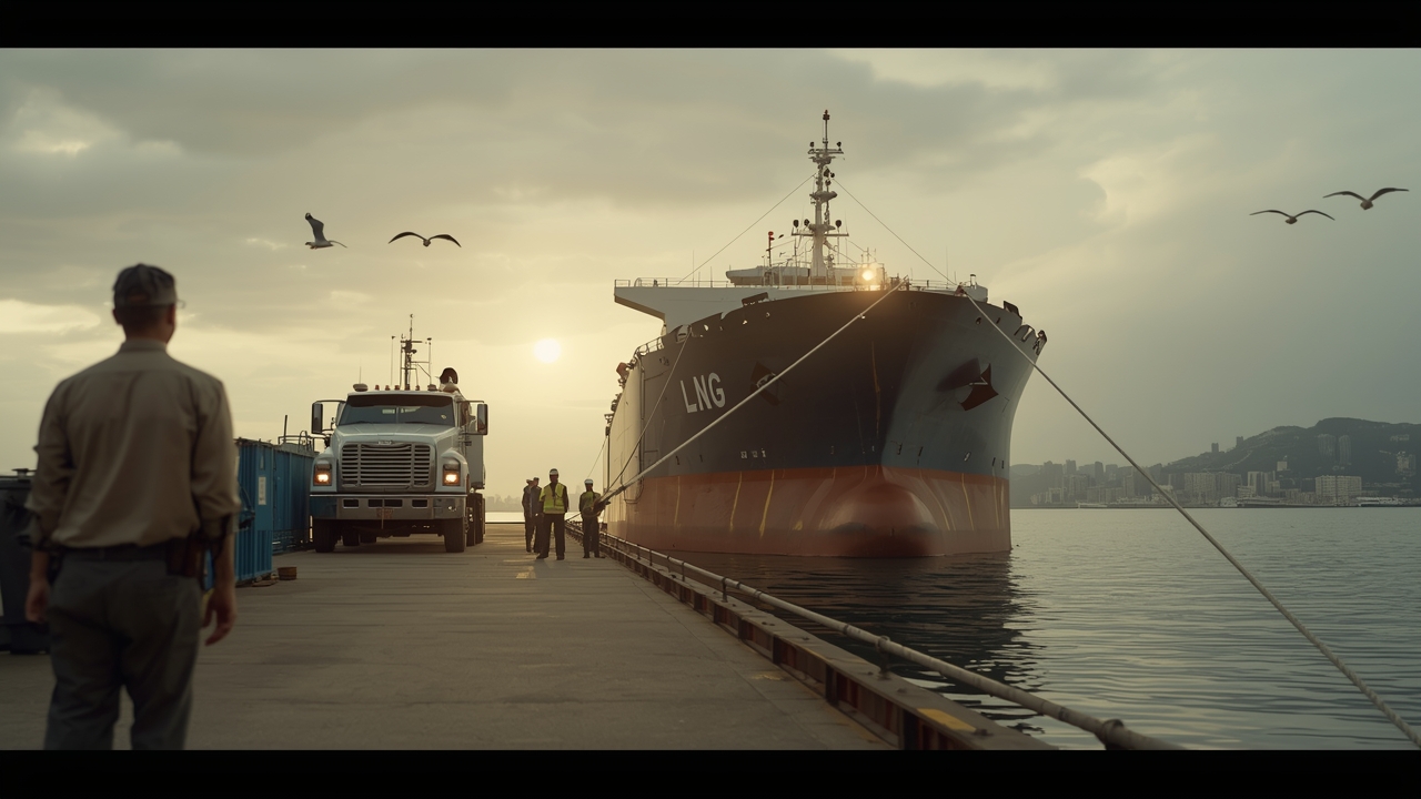 LNG tanker arrives in San Juan Bay to supply gas for power plants