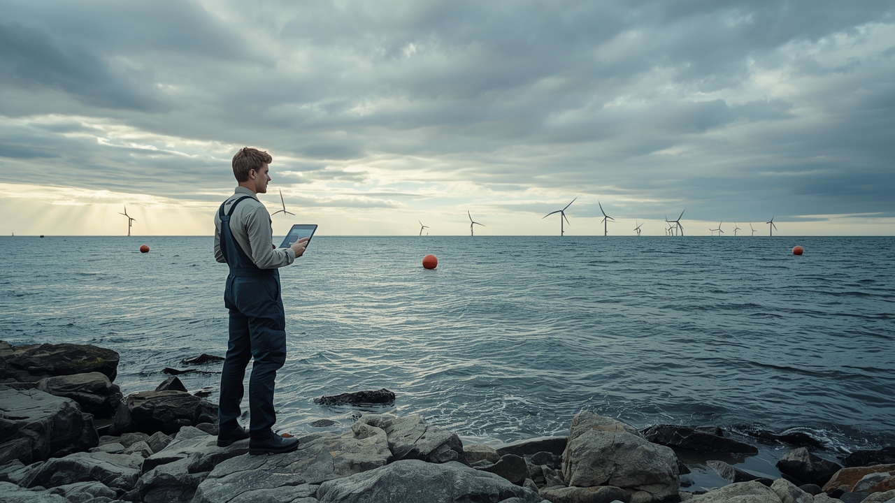 Island power grid modernized with ocean energy and AI