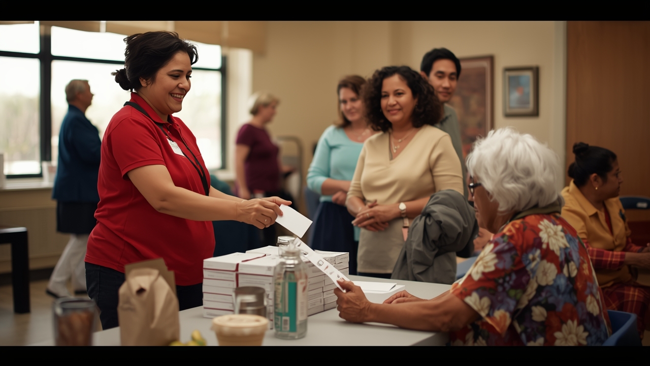 Seniors in San Juan receive food assistance