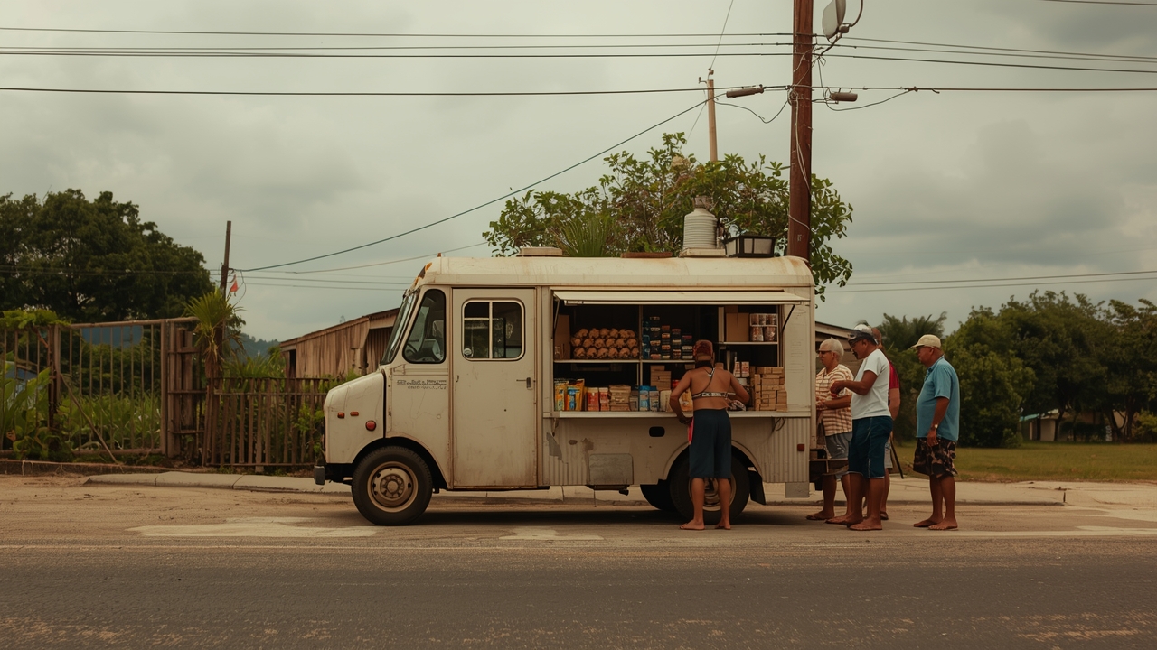Food vendors struggle to serve Puerto Rico's shrinking population
